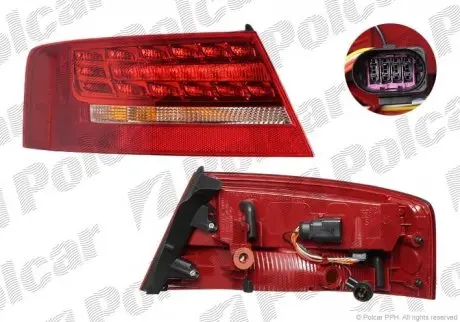 Фонарь задний POLCAR 1355882U