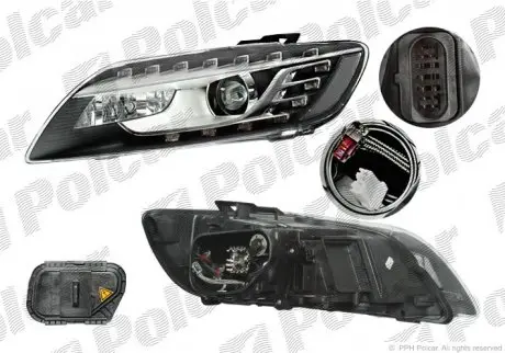 Фара основная POLCAR 1371091V