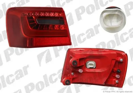 Фонарь задний POLCAR 13E1882X