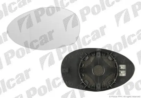 Вставка наружного зеркала левая POLCAR 1404547M