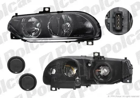 Фара основна POLCAR 1408104E