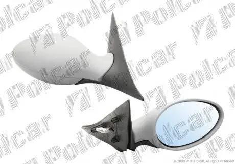 Дзеркало зовнішнє праве POLCAR 1408525M