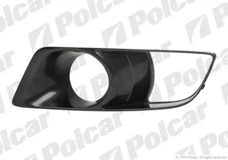 Решітка в бампері ALFA ROMEO 156, 03- POLCAR 140927-2