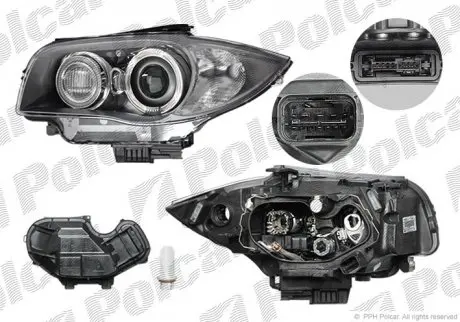 Фара основная POLCAR 2001098V