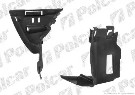 Подкрылок левый POLCAR 2008FL-3