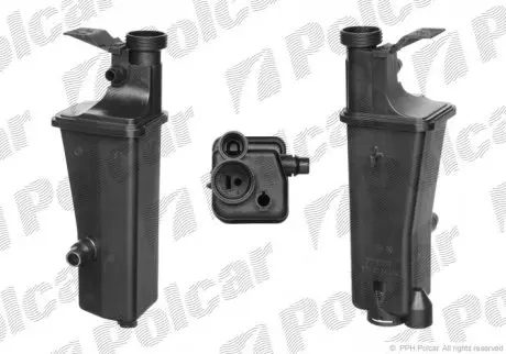 Бачок компенсационный bmw x-5 (e53) 3.0 бензин POLCAR 2008ZB-1