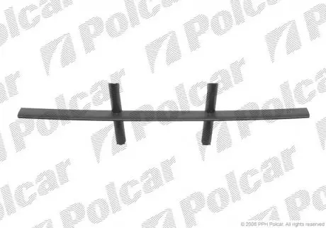 Решетка в бампер средняя POLCAR 201727