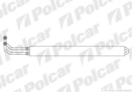 Радіатор олії POLCAR 2017L83X