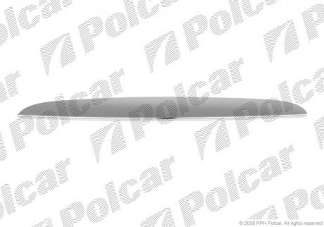 Накладка капота лівий POLCAR 204015-3 (фото 1)