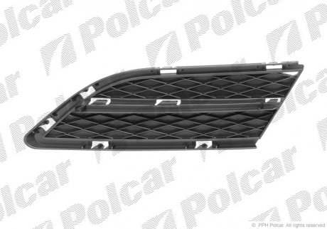 Грати в бампер права POLCAR 204227-2