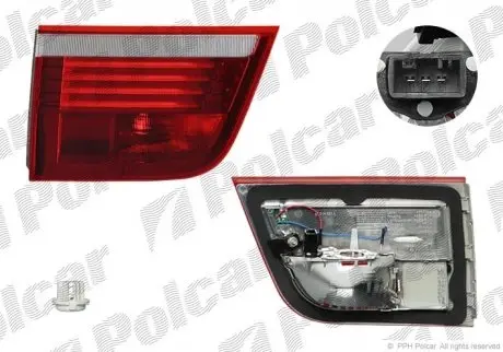 Фонарь задний POLCAR 2051881U
