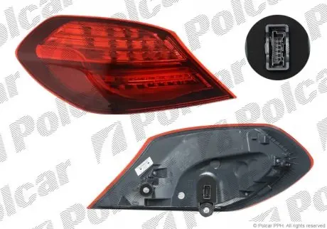 Фонарь задний POLCAR 20S188-V