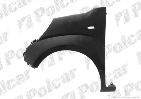 Крыло переднее левое POLCAR 239101-1