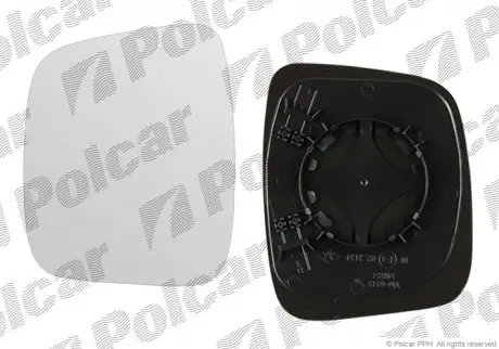 Вставка наружного зеркала права POLCAR 2391554M
