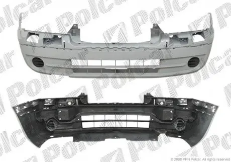 Бампер передний POLCAR 239607-1