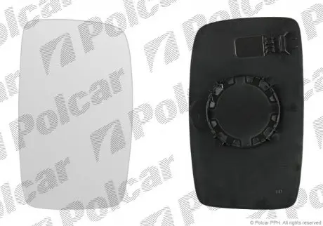 Вставка наружного зеркала права POLCAR 2396553E