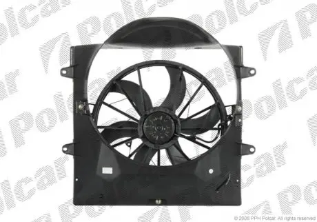 Вентилятор с корпусом/кронштейном POLCAR 240623W3