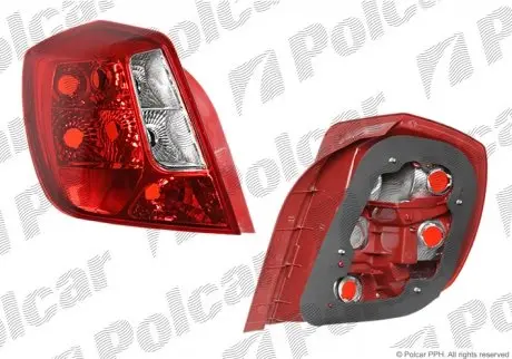Фонарь задний POLCAR 2506881E