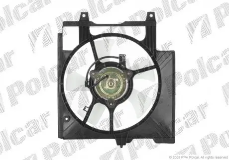 Вентилятор с корпусом/кронштейном POLCAR 270523W5