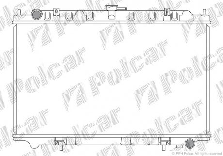 Радиатор охлаждения POLCAR 276108-3 (фото 1)