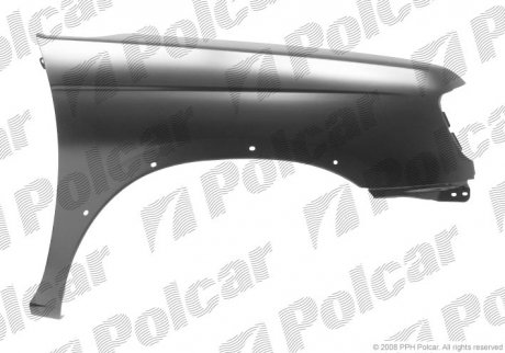 Крило переднє праве POLCAR 279602-1