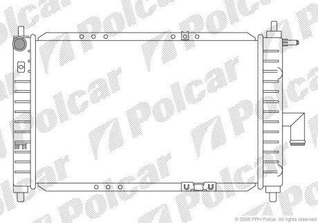 Радіатори охолодження POLCAR 290208-3