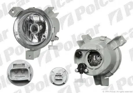 Фара передняя POLCAR 290329-E