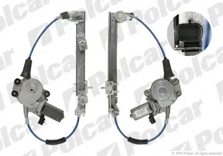 Стеклоподъемник электрический POLCAR 3018PSE6
