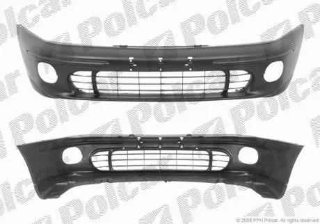 Бампер передний POLCAR 301907-2