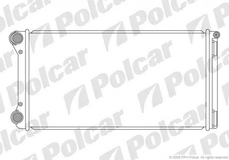 Радіатор охолодження POLCAR 302208A4 (фото 1)