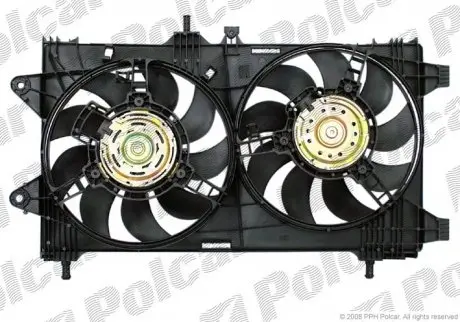 Вентилятор з корпусом/кронштейном POLCAR 302223W4