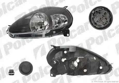 Фара основная POLCAR 3024091E