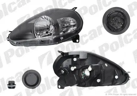 Фара основная POLCAR 3024094E