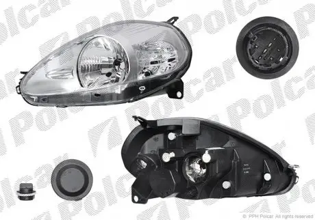 Фара основная POLCAR 3024096E