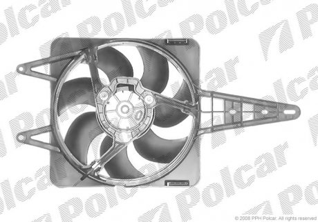 Вентилятор з корпусом/кронштейном POLCAR 302623W2 (фото 1)