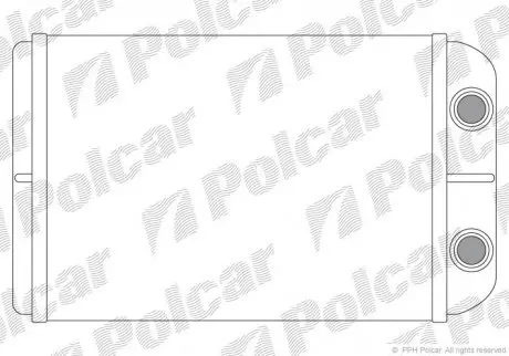 Радиатор обогрева POLCAR 3030N8-1