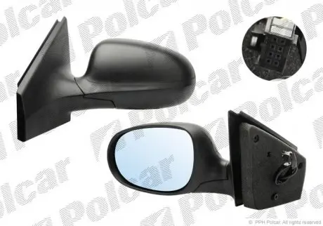 Зеркало внешнее правое POLCAR 3031524M