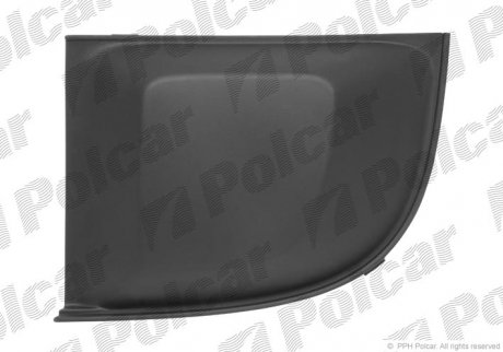 Грати в бампер права POLCAR 303527-2