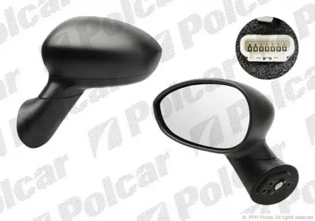 Зеркало внешнее правое POLCAR 3035525M