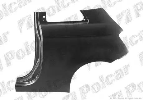 Крыло заднее левое POLCAR 303583