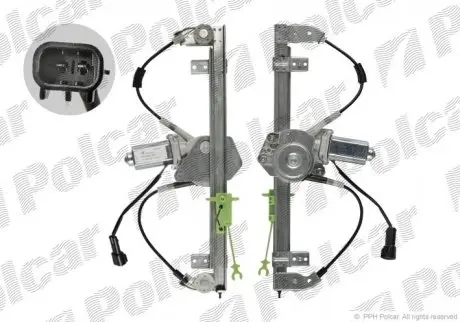 Стеклоподъемник электрический POLCAR 3035PSE1