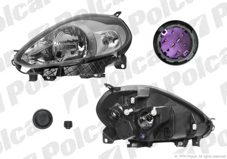 Фара основная punt evo 09.09- POLCAR 3036090E