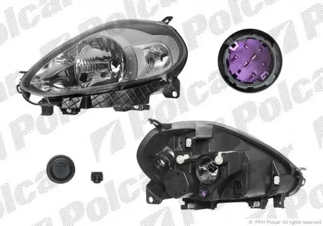 Фара основная POLCAR 303609-V