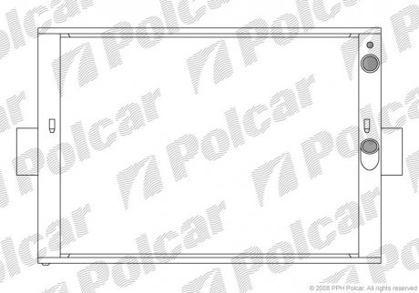 Радиатор охлаждения POLCAR 305008-3