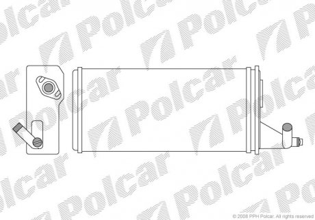 Радіатор обігріву POLCAR 3050N8-1