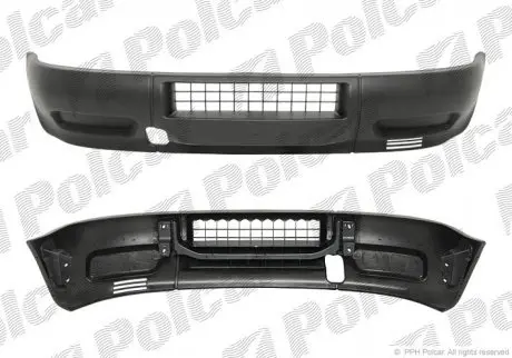 Бампер передний POLCAR 305207-5