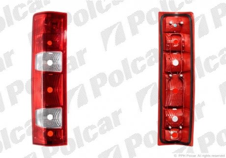 Фонарь задний POLCAR 308088-E