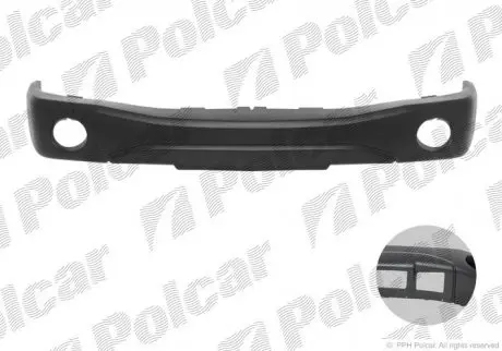 Бампер передний POLCAR 316107