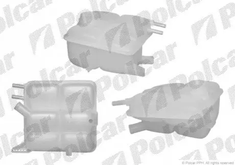 Бачок компенсационный ford c-max/focus/kuga 03-12 POLCAR 3202ZB-1