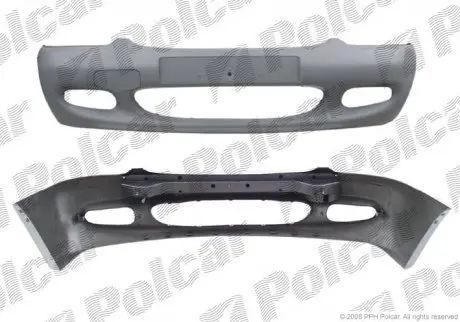 Бампер передний POLCAR 320707-2